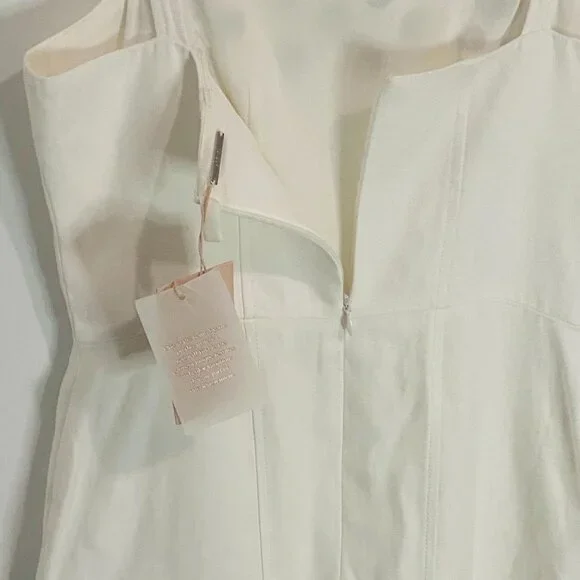 Stasia Alexis Design Sleeveless White Dress for Glamorous Occasions - Picture 16 of 17